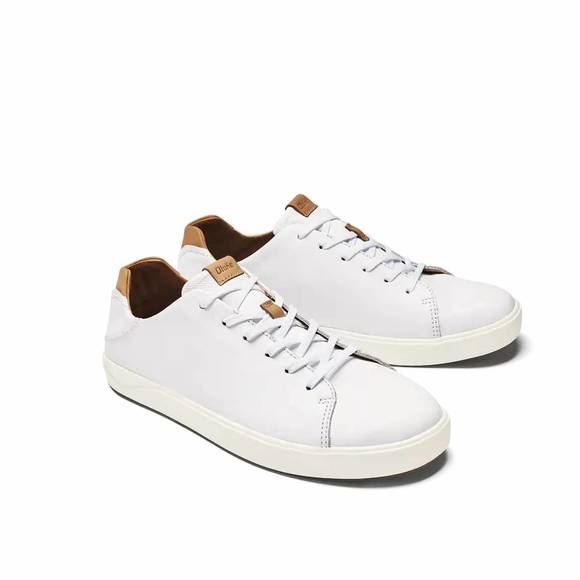 NEW OLUKAI men lae'ahi li 'ili shoes in white - Picture 1 of 1